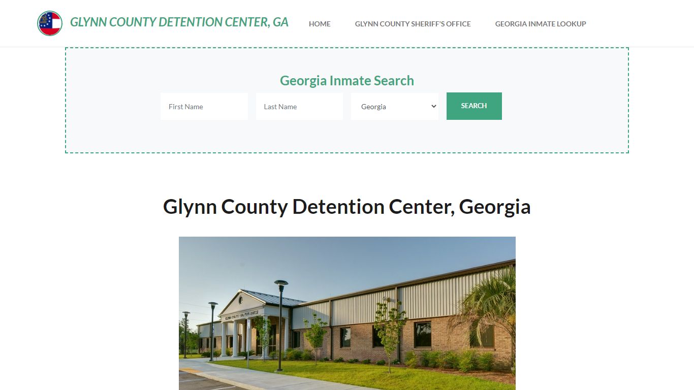 Glynn County Detention Center, GA Inmate Roster, Offender Search